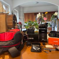 Canon R5 / Canon 24-105 F4 L / Godox V1c
