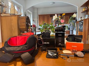 Canon R5 / Canon 24-105 F4 L / Godox V1c