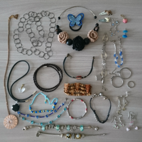 Lotto bijoux collane braccialetti orecchini