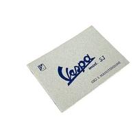 Libretto uso e manutenzione per Vespa 125 VM1 ANNO