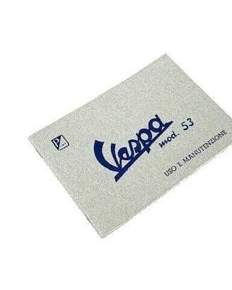 Libretto uso e manutenzione per Vespa 125 VM1 ANNO