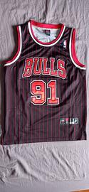 Maglia NBA Dennis Rodman Chicago Bulls Nike TG S