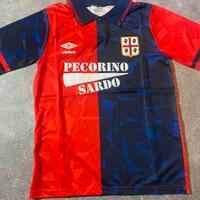 Maglia Cagliari Calcio 1992/93 Umbro Originale