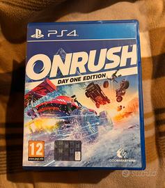 Onrush - One Edition - ps4 - gioco di auto