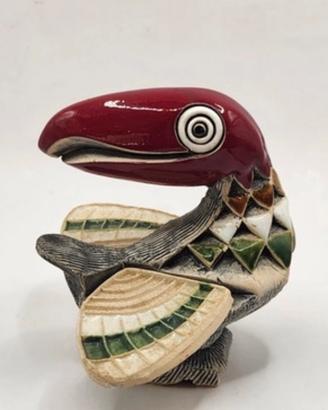 Tucano con becco rosso della  Artesania Rinconada