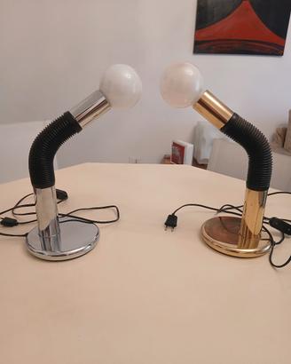 coppia di lampade anni '80