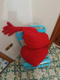 cuscini a forma di cuore