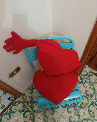 cuscini a forma di cuore