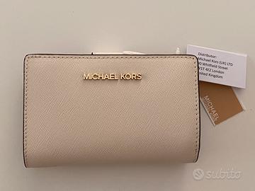 Portafoglio Michael Kors Jet Set Travel crema