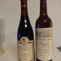 Vino da collezione barolo 1971 amarone 1979