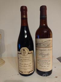 Vino da collezione barolo 1971 amarone 1979