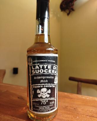 Liquore Latte di suocera Drink Italia anni '80