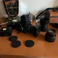 Zenza bronica sq-a + kit completo lenti magazzini