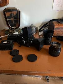 Zenza bronica sq-a + kit completo lenti magazzini