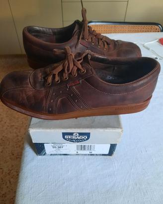 Sebago brown docksides 55-907 n.42 taglia 9 