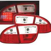FANALI SEAT LEON 99-05 LED ROSSO CROMATO