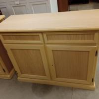 Credenza a 2 Ante Grezza NUOVA