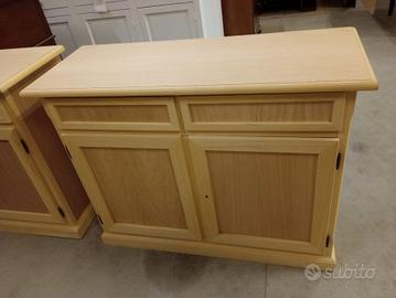 Credenza a 2 Ante Grezza NUOVA