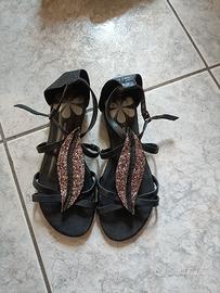 infradito con gioiello decoro 