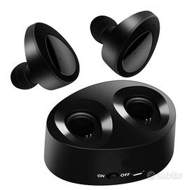 Auricolari Bluetooth senza fili base di ricarica