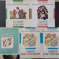 5 libri catechismo religione cattolica, come NUOVI