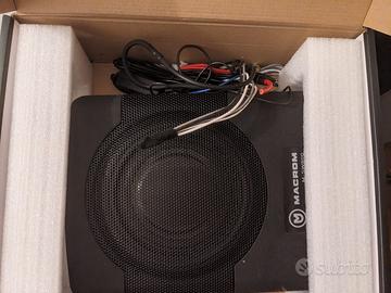 subwoofer amplificato sottosedile Macrom M-SW800