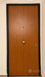 Porta blindata semi nuova 90x210