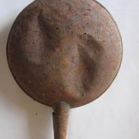 Fiaschetta contenitore in metallo per polvere