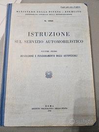 collezionismo  istruzione servizio automobilistico