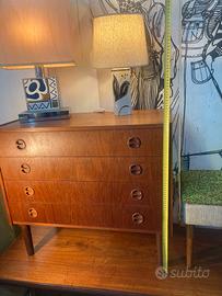 Cassettiera danese nuova tek