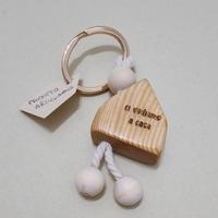 Portachiavi in legno personalizzati con incisione