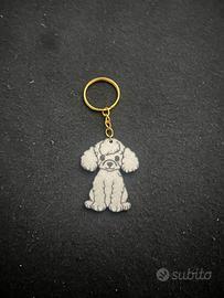 Portachiavi barboncino kawaii