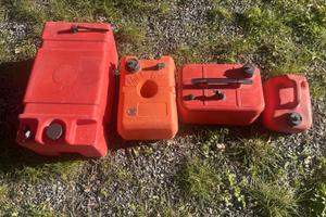 serbatoi barca, giubbotti e salvagente