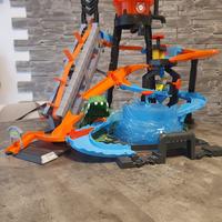 Hot Wheels Mega Autolavaggio,Playset per macchine