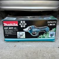 Makita forbici per potatura a batteria con zaino