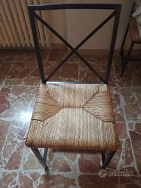 tavolo+4 sedie e tavolino da fumo 