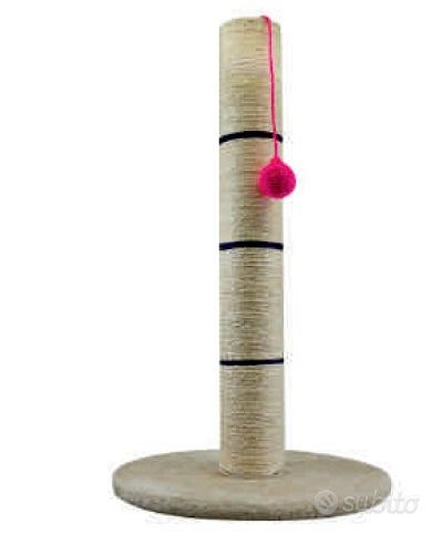 FourFurPets Albero Per Gatti Alto 68 Cm, Tiragraffi Per Gatti, Con Tre Pali Graffiatoi In Sisal - Foto 10