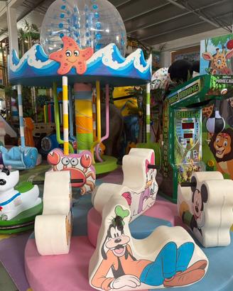 Giostrine elettriche per bambini per aree gioco