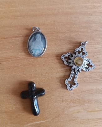 Lotto ciondoli religiosi