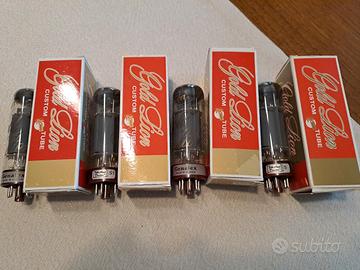 Valvole KT77 Gold Lion 