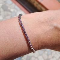 Bracciale tennis in argento 925