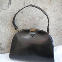 Borsa donna anni 50 vitello nero