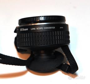 Nikon Lens scope converter