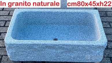 Lavello lavandino per cucina pietra granito 80 3