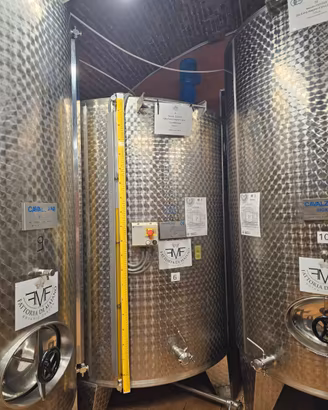 Fusto acciaio inox 5000 LT. Cavalzani