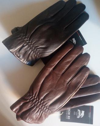 Guanti uomo vera pelle tg. diverse