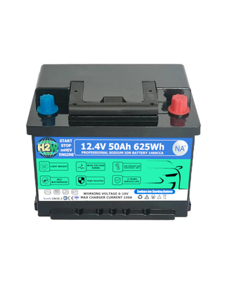 Batteria al Sale H2W 12.4V 50Ah 620Wh 900CCA