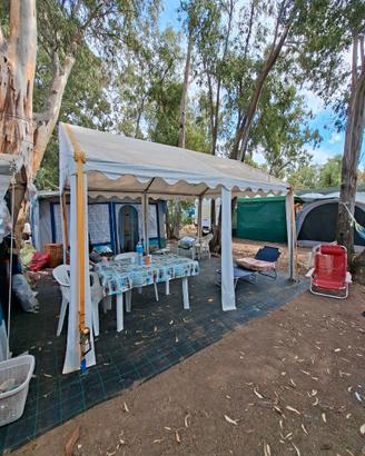 Tendone/gazebo campeggio/feste
