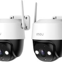 Imou 2x WiFi Esterno 2.4GHz Visione Notte
