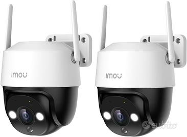 Imou 2x WiFi Esterno 2.4GHz Visione Notte